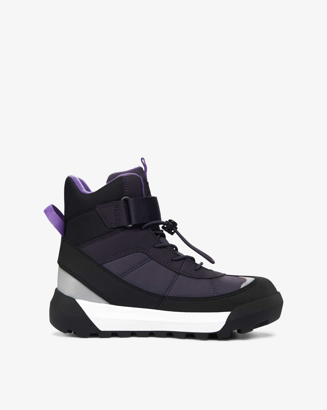 Viking Expower Jr Winter Shoes Purple Gore-Tex Velcro