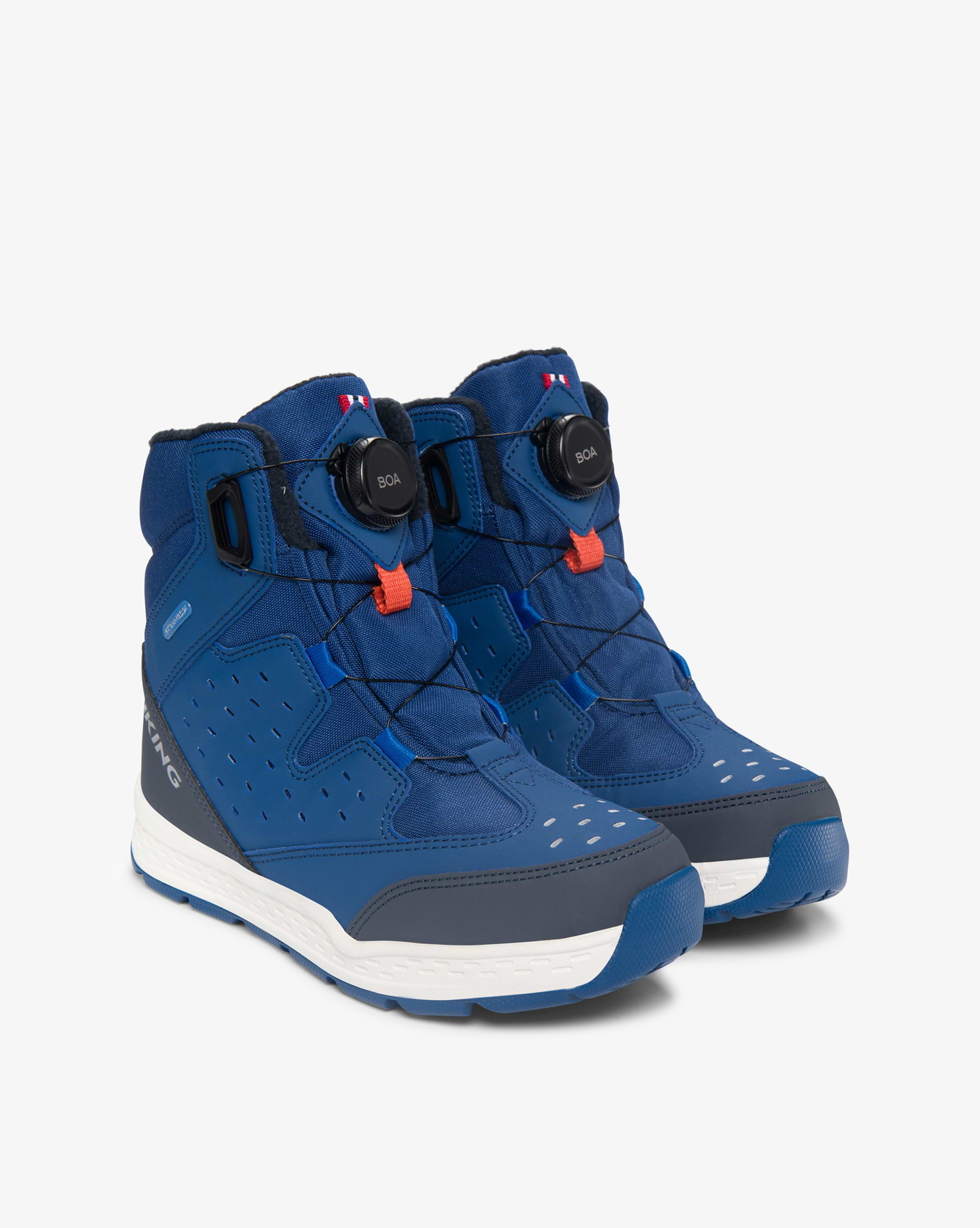 Viking Espo Jr Sneaker Blue Waterproof Insulated Boa