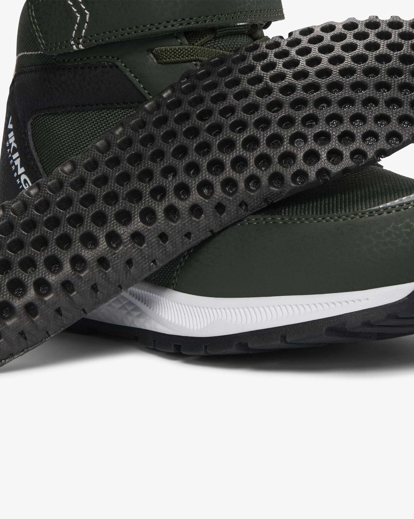 Viking Equip Jr Sneaker Green Waterproof Insulated Velcro