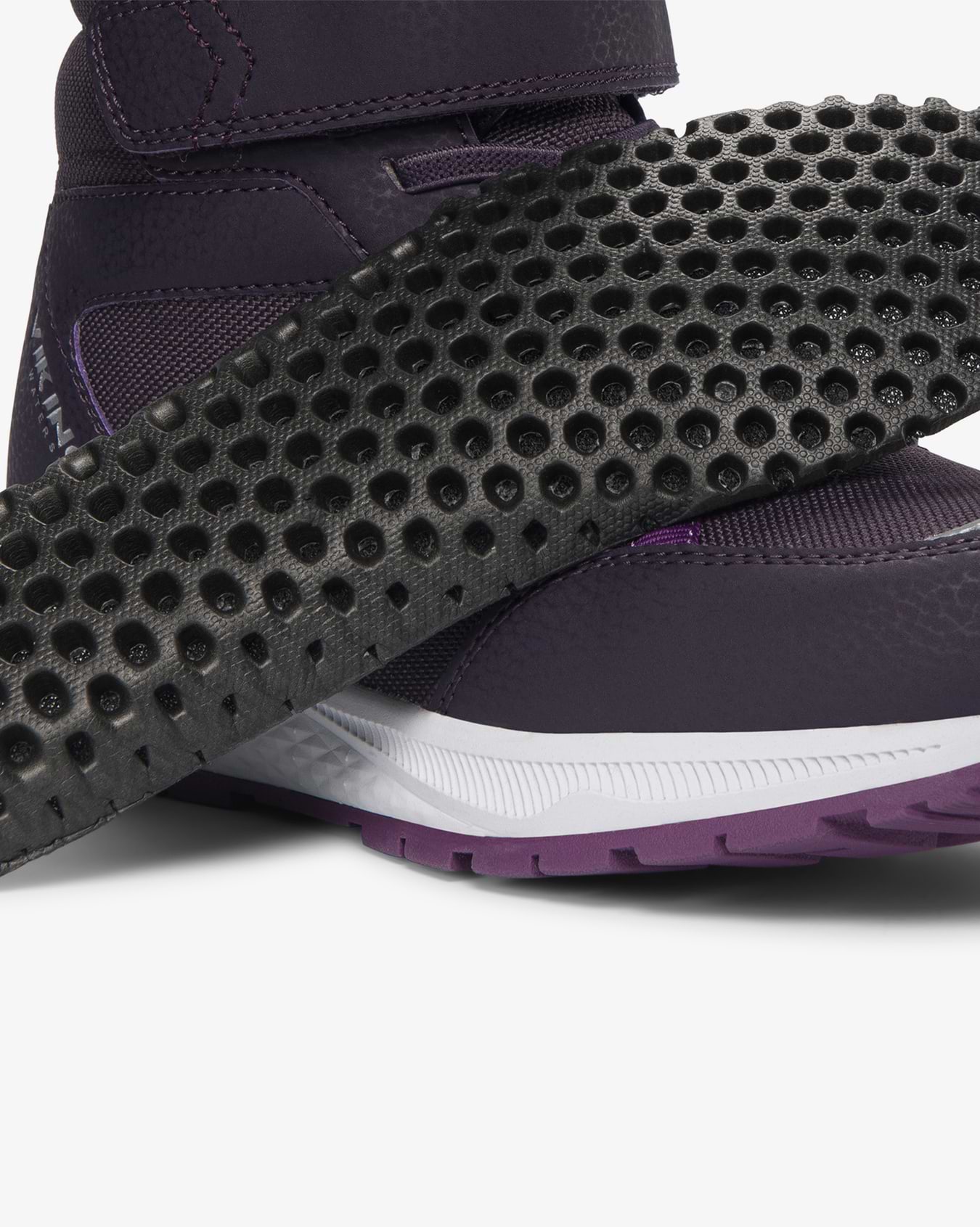 Viking Equip Jr Sneaker Purple Waterproof Insulated Velcro