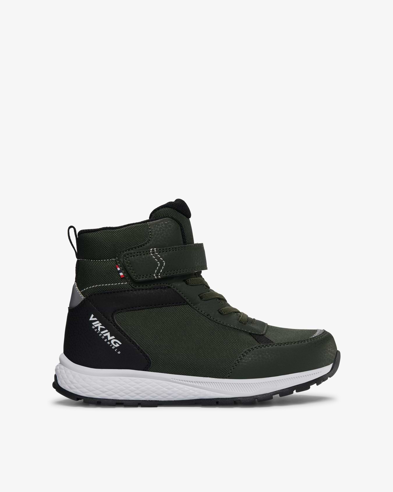 Viking Equip Jr Sneaker Green Waterproof Insulated Velcro