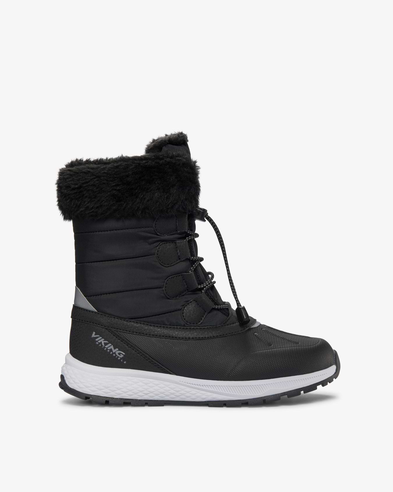 Viking Equip Jr Sneaker Black Waterproof Insulated Zip