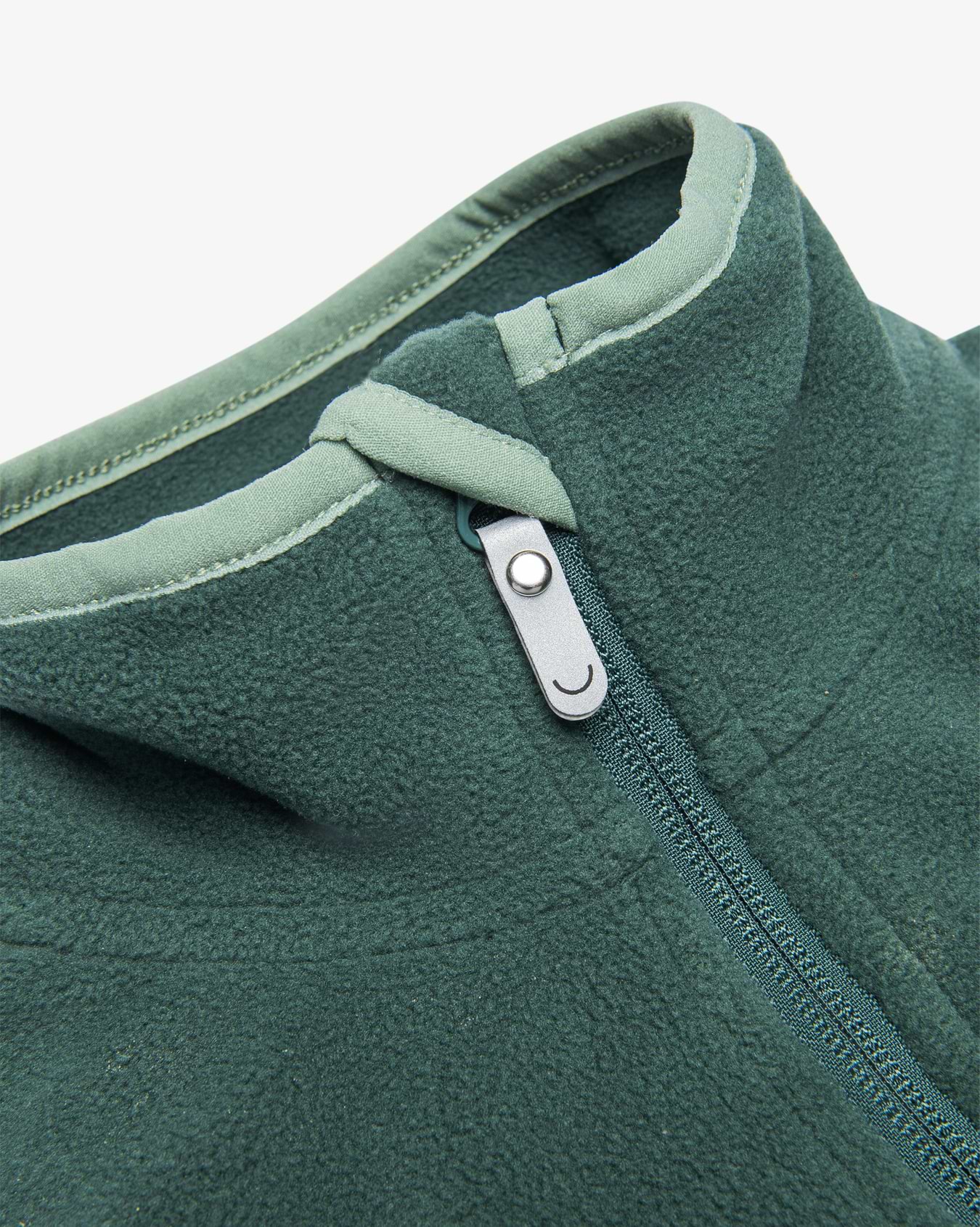 Play Recycled Fleece Jacket Dark Green