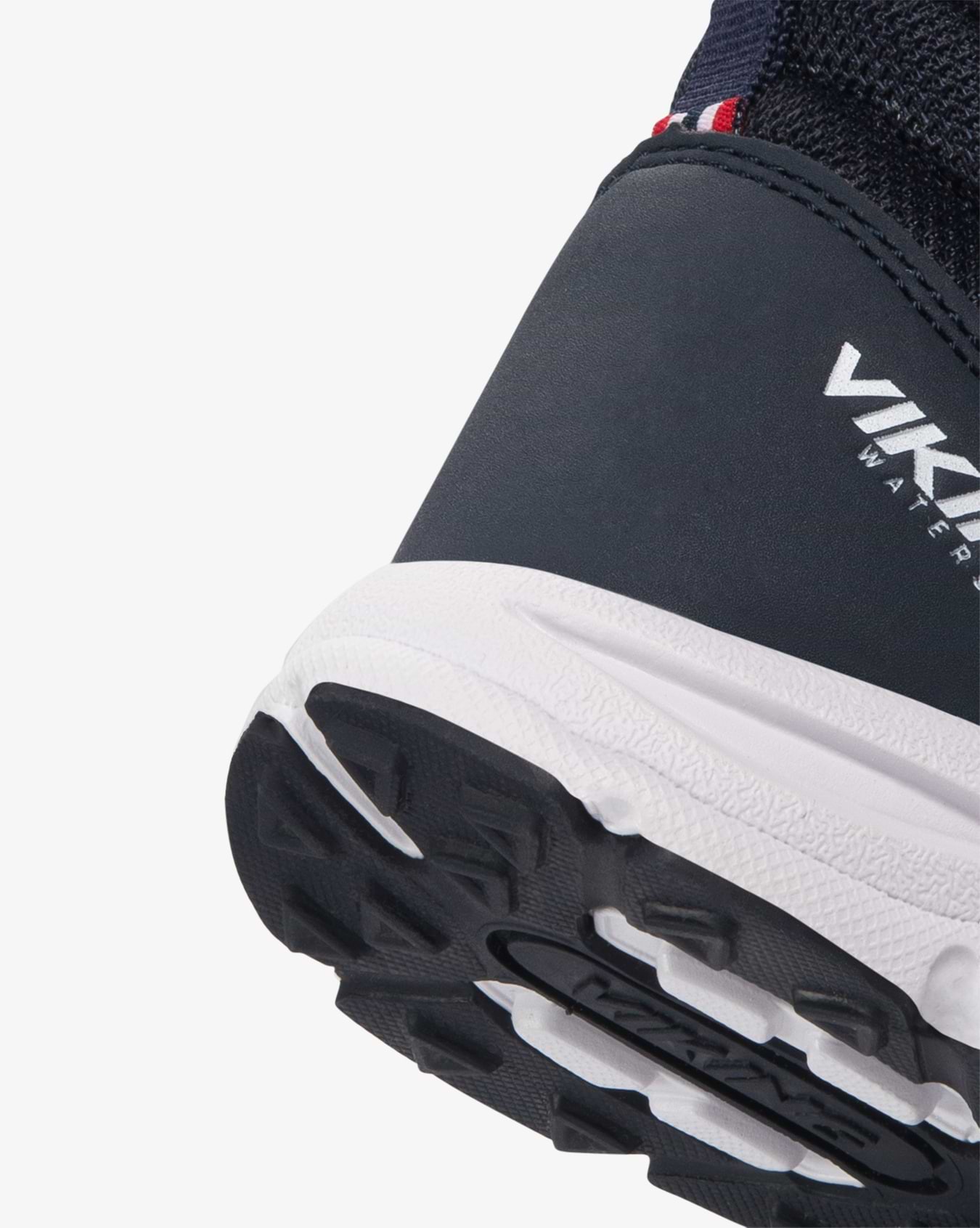 Viking Knapper Mid Kids Sneaker Blue Velcro