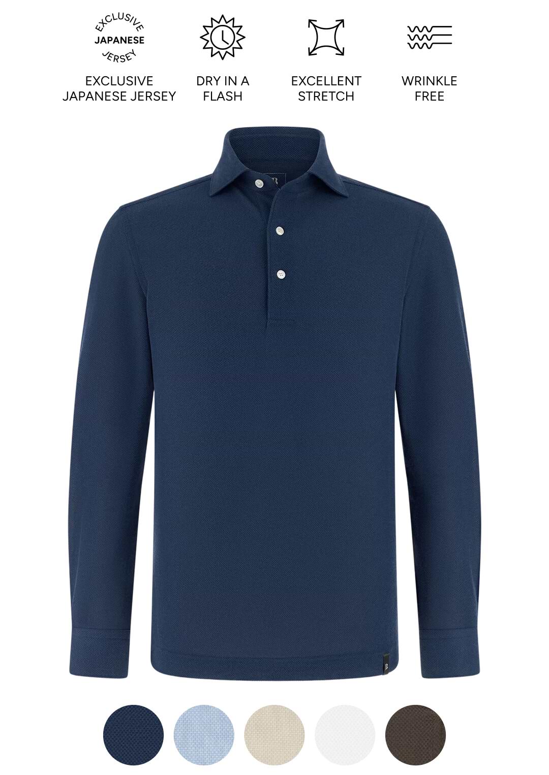 ポジャギNo.43 SAKURA | The Japanese Polo Shirt