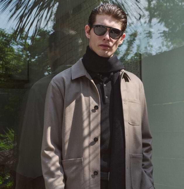 TRADE Shacket in Cashmere