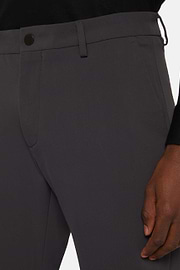 Pantaloni In Nylon Elasticizzato Performance BTech, Carbone, hi-res