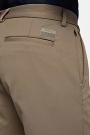 B Tech Trousers in Stretch Technical Fabric, Taupe, hi-res