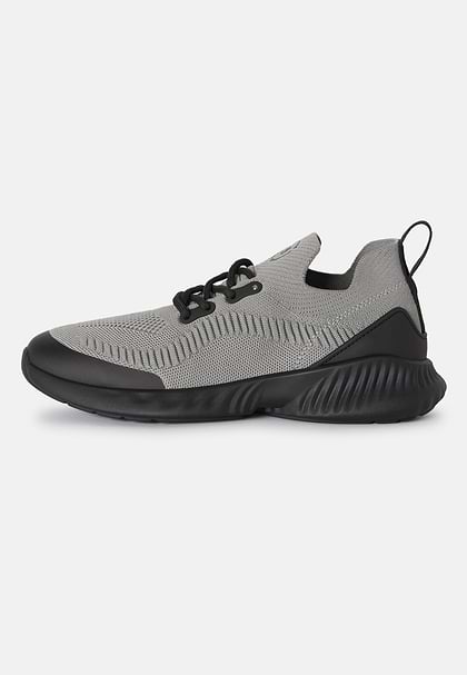 Men's Dark Grey Recycled Yarn Willow Trainers | Boggi Milano