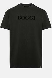 Camiseta de algodón, Negro, hi-res