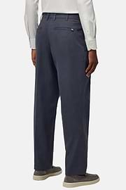 Cotton Trousers, Charcoal, hi-res