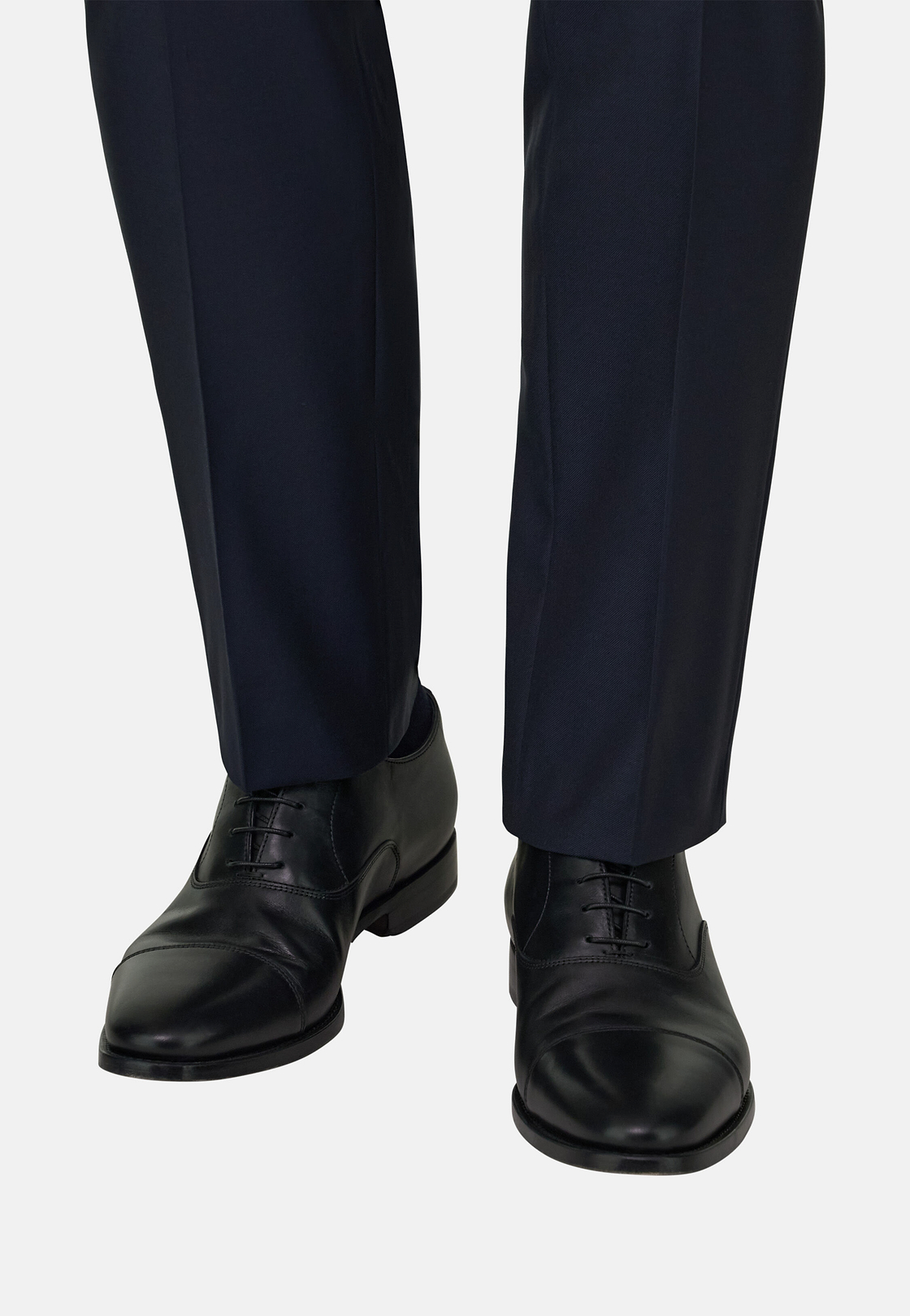 Oxford-Schuhe Aus Leder, Schwarz, hi-res, 2