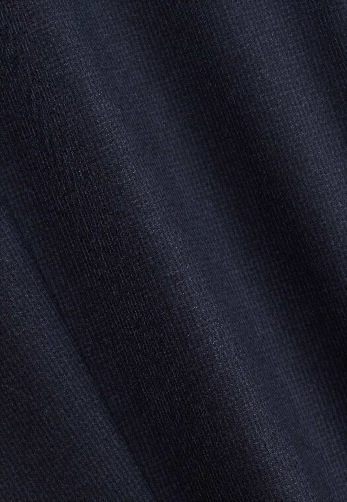 Suit Double-Breasted Patterned Wool Flannel, Navy blue, hi-res, 6