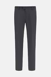 Pantaloni In Nylon Elasticizzato B Tech, Grigio scuro, hi-res
