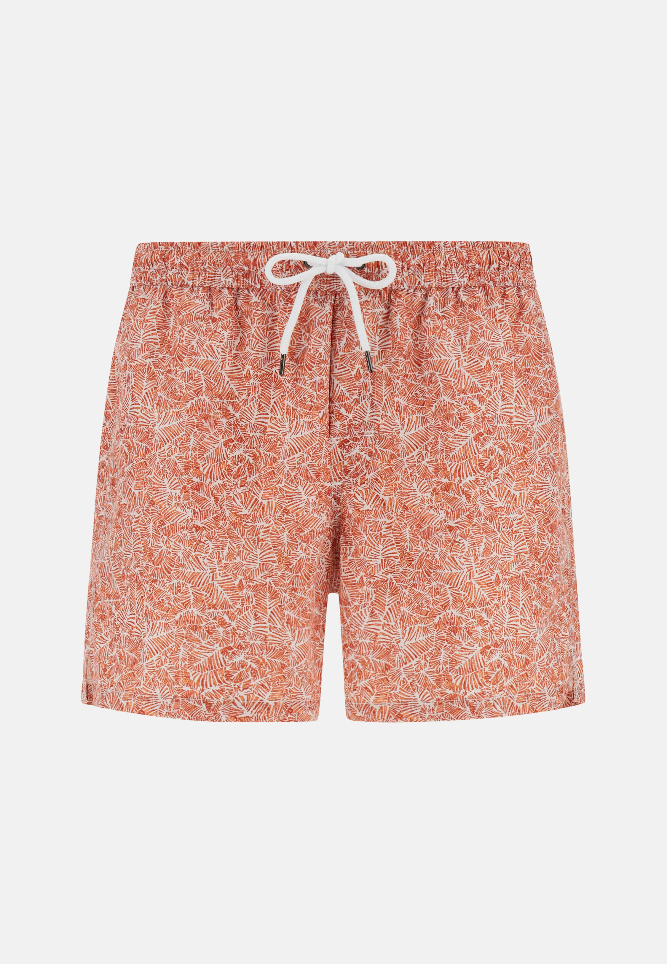 Patterned Print Swimsuit, Rot, hi-res