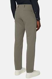 Pantaloni In Nylon Elasticizzato Performance BTech, Taupe, hi-res