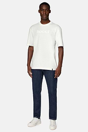 Camiseta de algodón, Blanco, hi-res