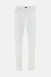 Jeans Aus Elastischem Baumwoll-Tencel, Eis, thumb, 5