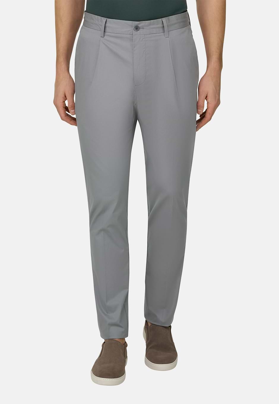 Cotton Pants, Grey, hi-res