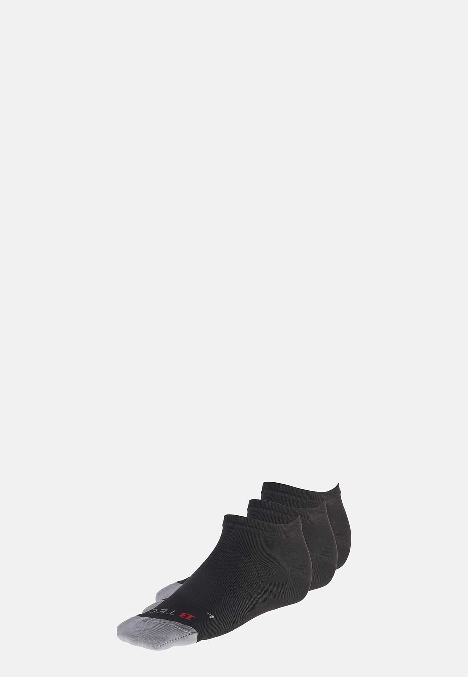 3-Pack of Technical Yarn Socks, Black, hi-res