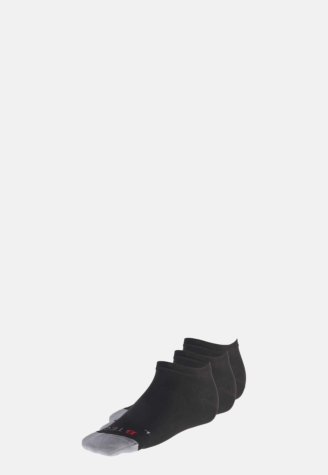 Calcetines De Hilo Técnico 3 Pack, Negro, hi-res
