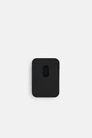 MagSafe Card Holder in Leather with Gift Box, Black, thumb, 3