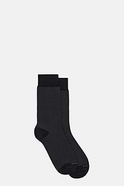 Chaussettes Oxford, Noir, thumb, 2