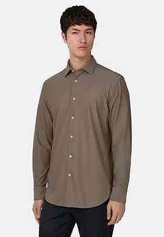Hemd Aus Elastischem Nylon Slim Fit