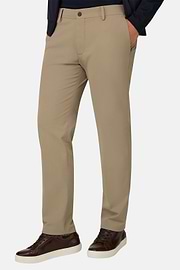 Hose Aus Elastischem Nylon Performance B Tech, Beige, thumb, 1