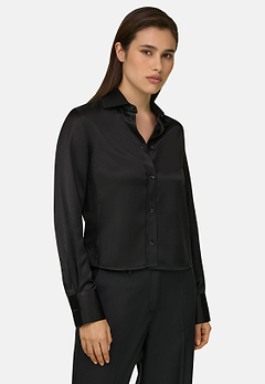 Hemd Aus Satin Regular Fit