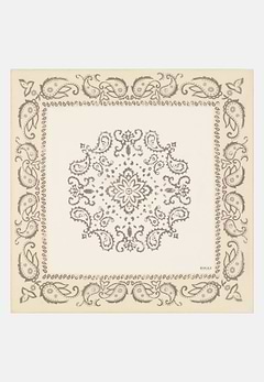 Bandana Mit Paisley-Muster Aus Seide