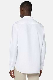 Camisa de Algodão Oxford Branca Regular Fit, White, hi-res