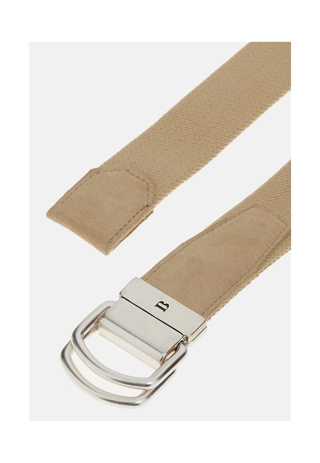Ceinture Ruban Élastique., Beige, hi-res