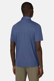 Polo En Interlock, Indigo, thumb, 3