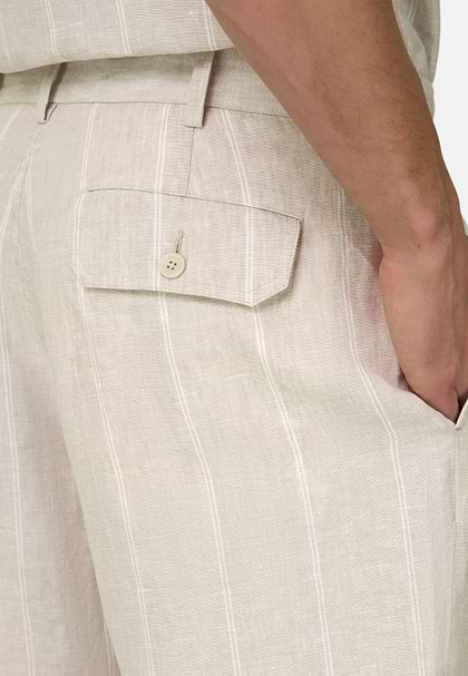 Bermudas in Linen, Sand, hi-res