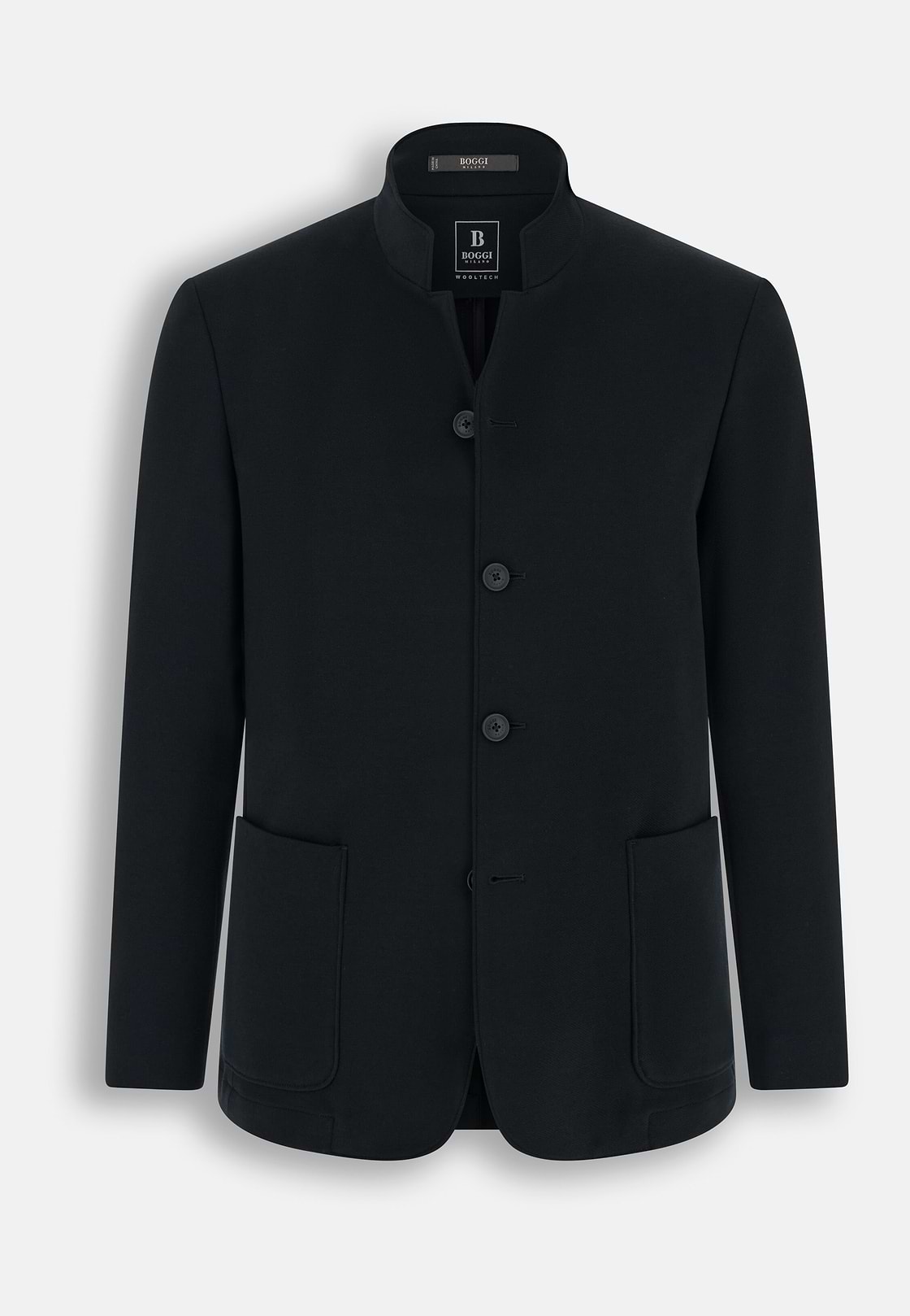 Blazer Diagonal Wool Blend B Tech, Black, hi-res, 6