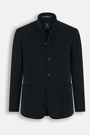 Blazer Diagonal Wool Blend B Tech, Black, thumb, 6