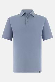 Polo Shirt In Stretch Supima Cotton, Light Blue, thumb, 5