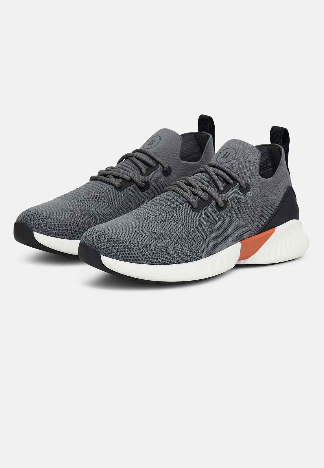 Sneakers Willow con 75% Filato Riciclato, Carbone, hi-res