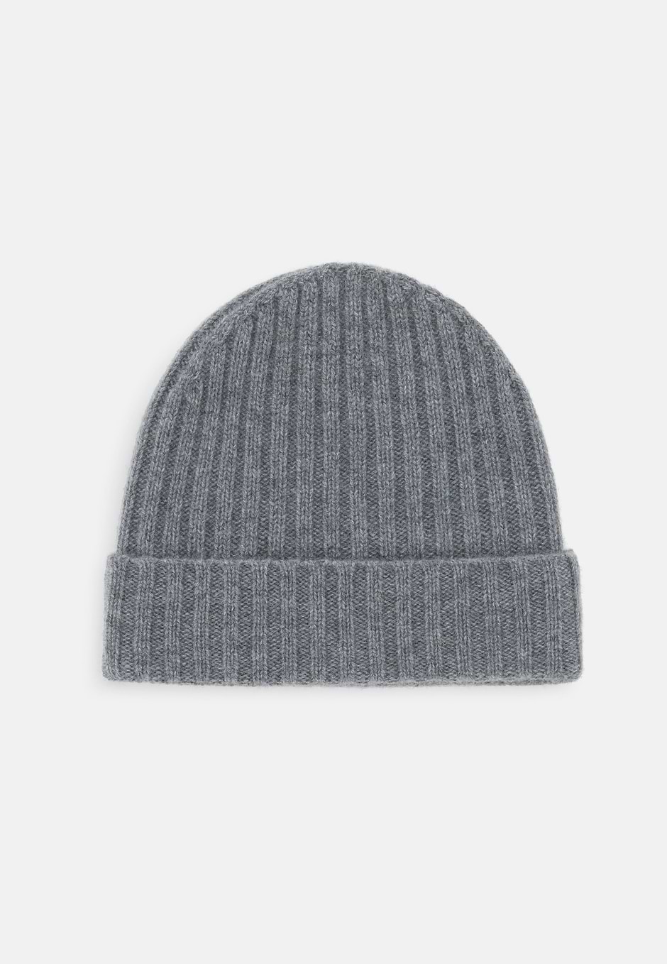 Beanie in Cashmere, Light grey, hi-res