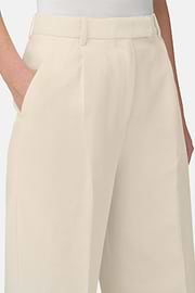 Linen Blend Trousers, OFFWHITE, thumb, 4