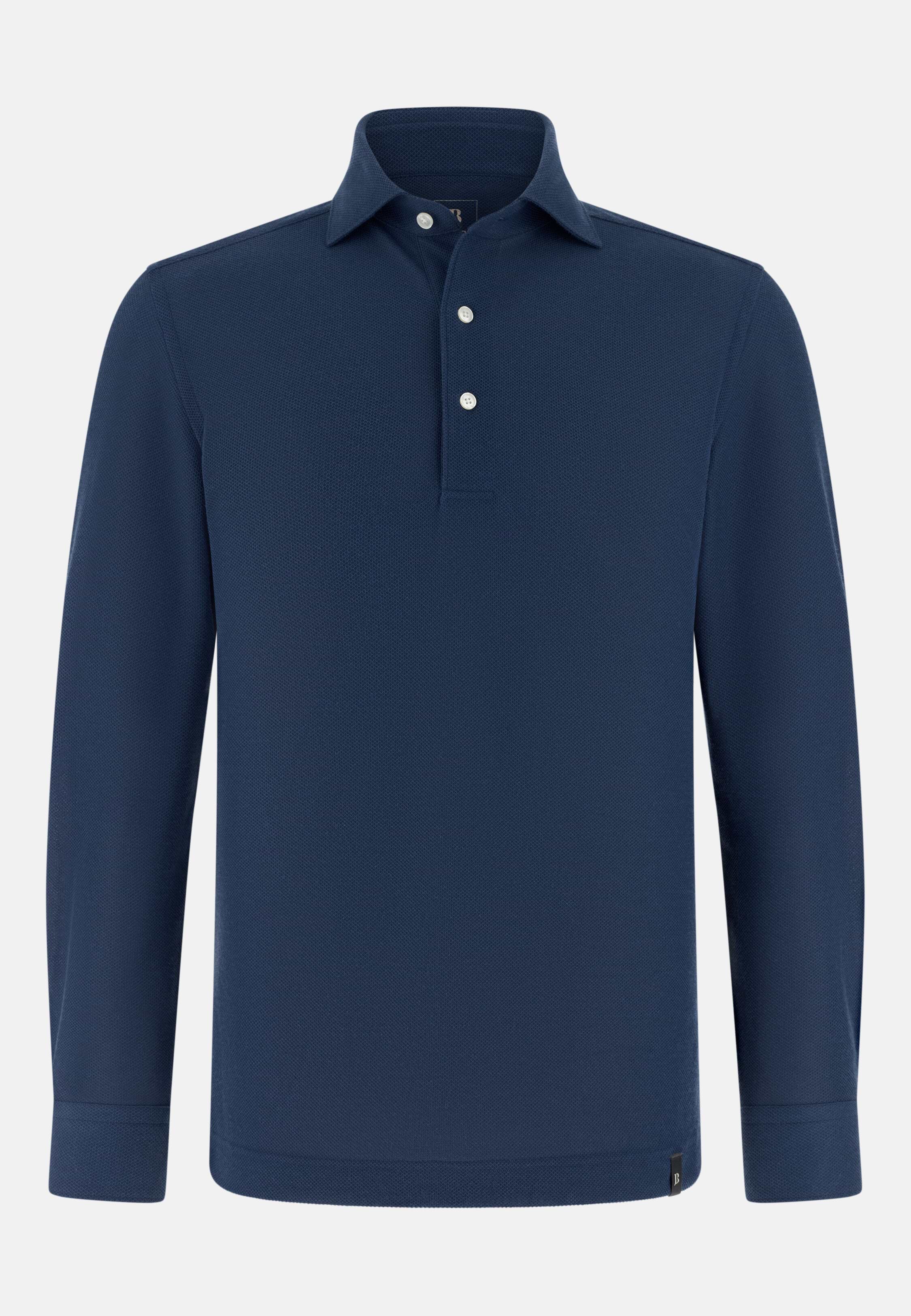 SAKURA, Navy blue | Japanese Jersey Polo Shirt