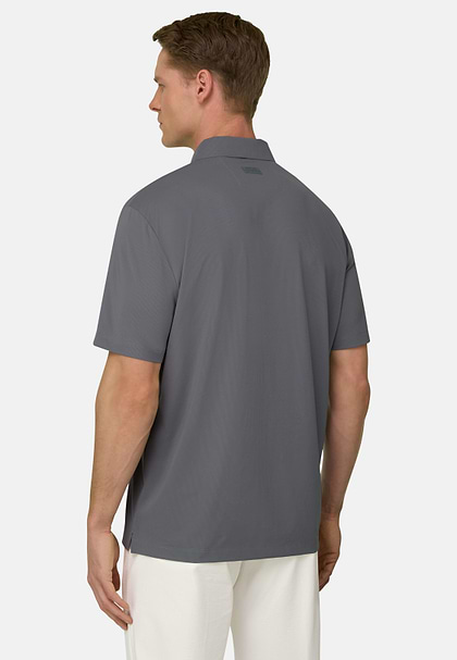 SuperTech Polo Shirt, Dunkelgrau, hi-res