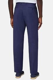 Pantalon en Laine B Aria, Indigo, hi-res