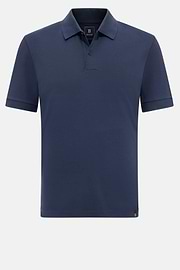 Jersey Polo Shirt, Navy blue, hi-res