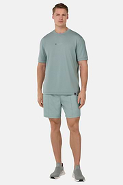 S.Cafè® High-Performance Piqué T-Shirt, Light Green, hi-res