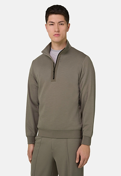 Sweatshirt WOOLTECH Mit Stehkragen