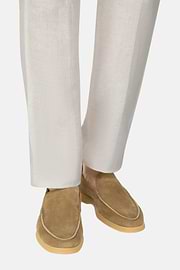Mocassins Aria En Daim, Beige, thumb, 2