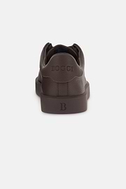 Ténis Essence em Pele Texturizada, Brown, thumb, 5