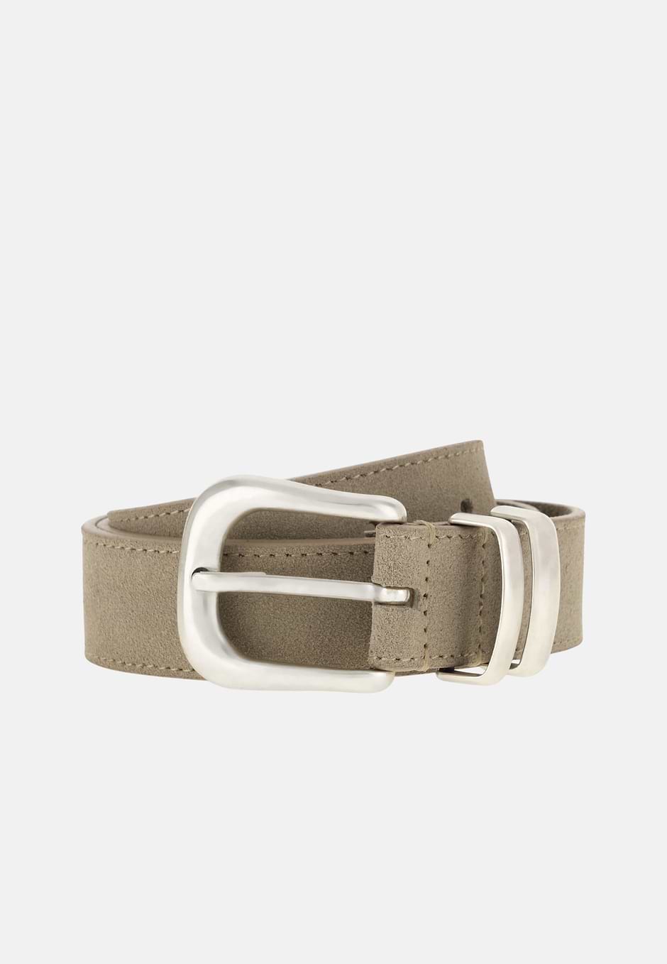 Cinturón Mujer De Ante, Arena, hi-res